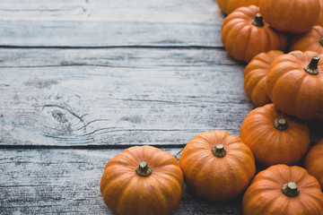 Autumn Pumpkin Thanksgiving Background. Festive, season.