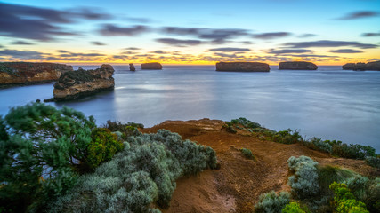 bay of islands after sunset at blue hour, great ocean road, australia 33