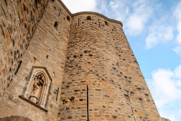 Medieval Castle of Carcassonne, Aude Occitanie France