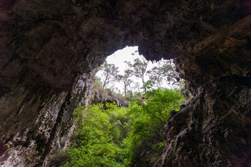 cave in mountains