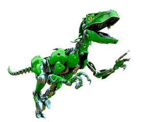velociraptor robot walking