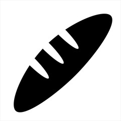 Foods icons vector design. Bread icon vector illustration