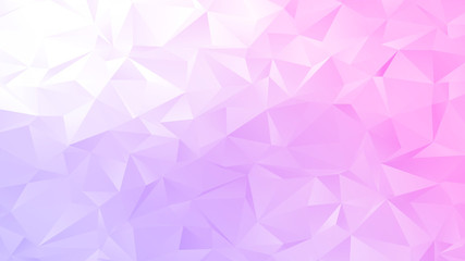 Pastel Cold Pink Low Poly Backdrop Design