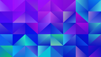 Triangular Backdrop with Blend of Blue and Purple