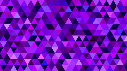 Purple BG with Triangles. Dark Violet Pattern