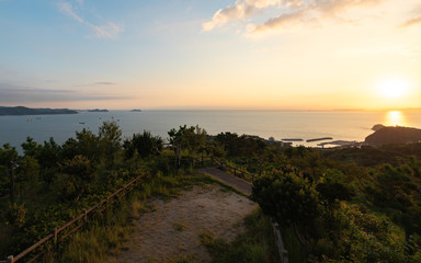 和歌山市　高津子山展望台からの眺望