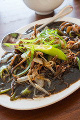 squid broiled with soy sauce and chili