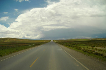 Bolivian Road, La Paz, Bolivia