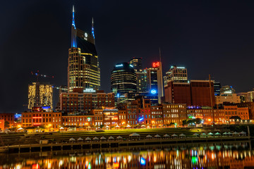 Fototapeta premium Nashville, Tennessee city skyline