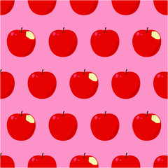 赤りんごのパターン