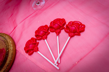 Sweet 15 ,16  ,sweets ,red