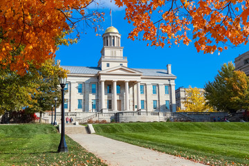 Old Capitol building downtown Iowa City