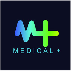 Obraz premium medical logo icon design template, simple vector design