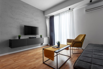 Naklejka na ściany i meble contemporary living room interior
