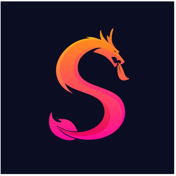 Dragon Logo vector design template