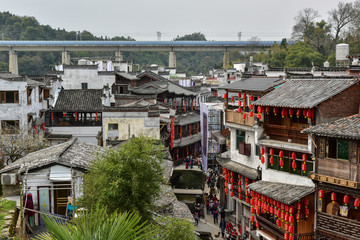 Chinese,traditional,huizhou,architecture,landscape