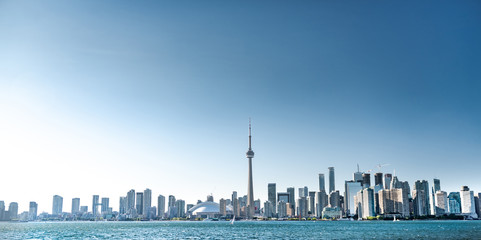 Fototapeta na wymiar Toronto city skyline, Ontario, Canada