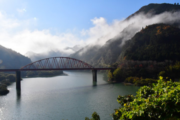 Fototapeta premium 朝の景色