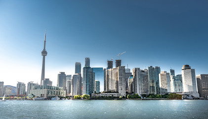 Toronto city skyline, Ontario, Canada
