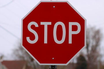 street signs - stop sign