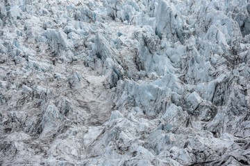 Beautiful glacier landscape in the summer