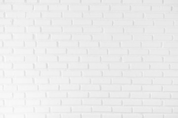 Abstract white brick wall textured background. 