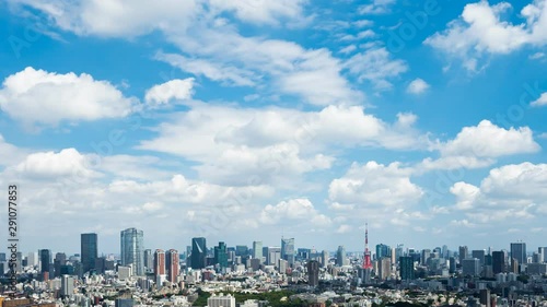 東京風景 タイムラプス Wall Mural Wallpaper Murals Naka 東京風景 タイムラプス Wall Mural Wallpaper Murals Naka
