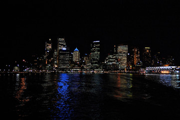 Sydney by night