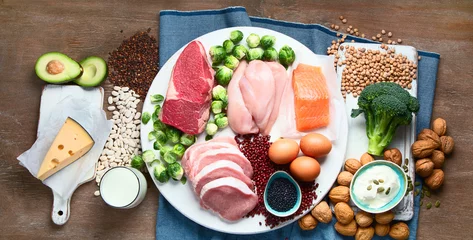 Foto op Plexiglas Best High Protein Foods © bit24