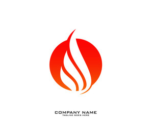 Fire flame Logo Template