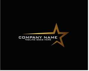 Obraz premium Star Logo Template vector icon illustration design