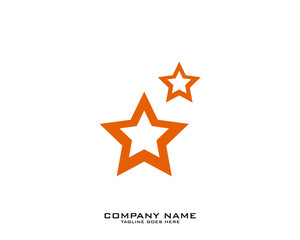 Obraz premium Star Logo Template vector icon illustration design