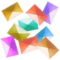 abstract geometric background with triangles