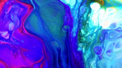 Very Nice Surface Moving Surface Liquid Paint Background Texture Video.