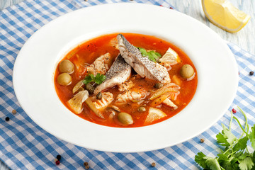 Fish soup.