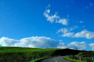 北海道の自然と道路