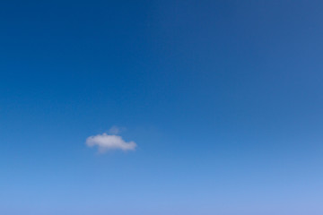 Blue Sky With Clouds Background