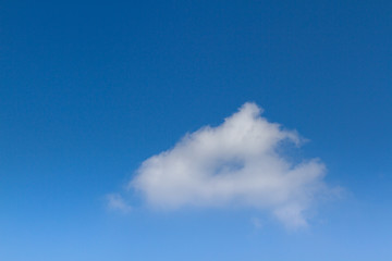 Blue Sky With Clouds Background