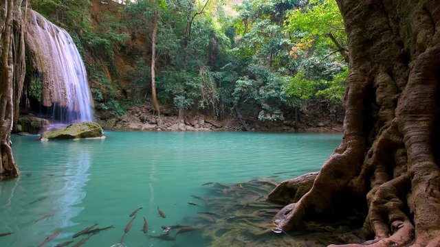 Erawan Waterfall , Kanchanaburi, Thailand
