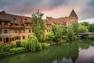 Nürnberg, Heubrücke, Schuldturm, Vordere Insel Schütt © RF-Foto