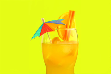 Refrescante naranjada natural