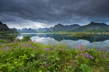 Beautiful landscape in Lofoten Islands, Norway&nbsp;