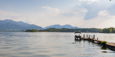 Anlegestelle auf Frauenchiemsee