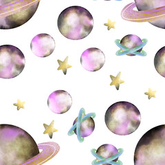 Star seamless pattern