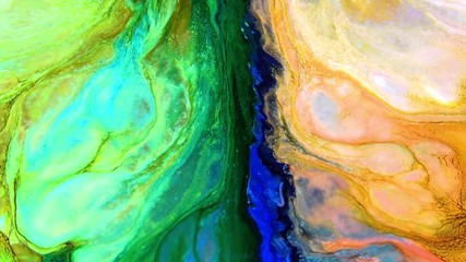 Very Nice Surface Moving Surface Liquid Paint Background Texture Video.