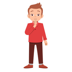 handsome good looking man express his emotion