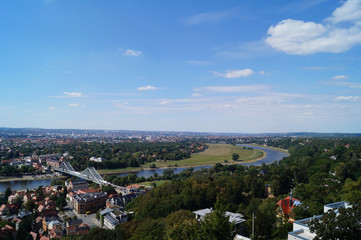 Ein Blick über Dresden 