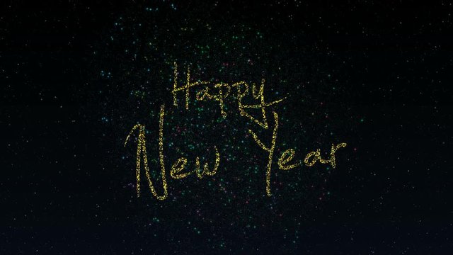 Felice anno nuovo in inglese.