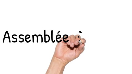 assemblée générale fond transparent