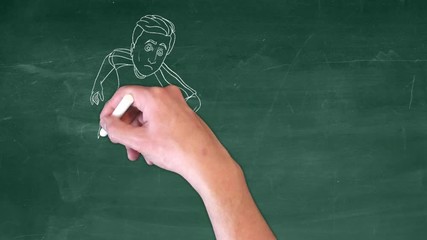 rugbymen tableau vert